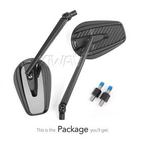 Mamba glossy carbon mirrors compatible with BMW