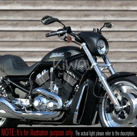Fist carbon LED mirrors compatible with Harley-Davidson & Triumph