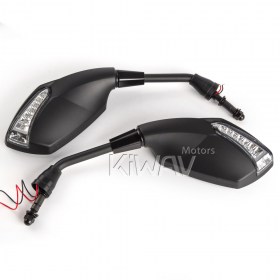 Fist black LED turn signal compatible with Harley Davidson