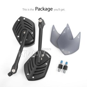 Shield black mirrors compatible with BMW