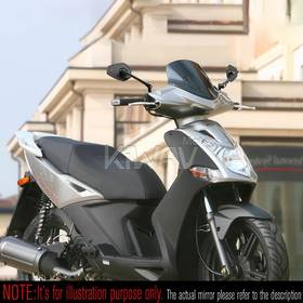 Blok black motorcycle mirrors universal fit for 8mm threaded a pair