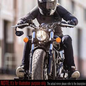 Blok black bar end mirror a piece compatible with Specific Indian models
