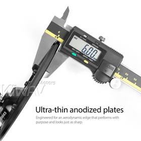 MambaX glossy carbon fiber motorcycle mirrors 10mm 1.5 pitch a pair compatible with most BMW