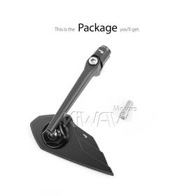 Wisp black mirror 10mm standard threaded RH