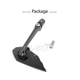 Wisp black mirror 10mm 1.5 pitch RH compatible with most BMW