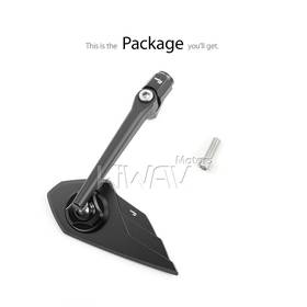 Wisp black mirror 8mm standard threaded RH