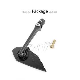 Wisp black mirror 8mm reverse threaded RH