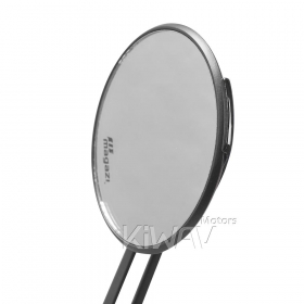 Aura black bar end mirrors compatible with some Vespa models, GTS/ GTV/ GT