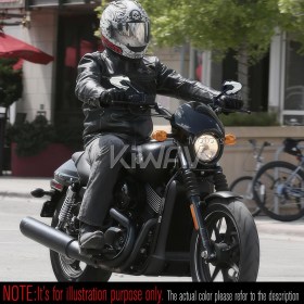 4Rizz white mirrors compatible with Harley Davidson Street 500/750