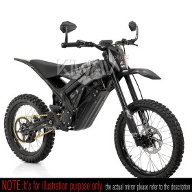 バーエンドミラー　4Rizz　黒　自転車、イーバイク用　7/8インチ（22mm）中空式ハンドルに取付可能