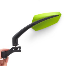 Magazi motorcycle mirrors for scooter universal green