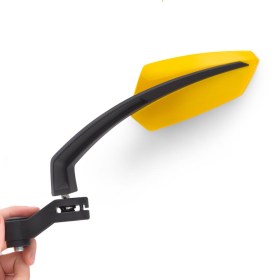 Magazi motorcycle mirrors for scooter universal yellow