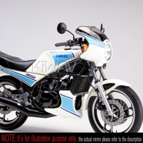 バイクミラー　イクリプス　黒　M10逆ネジ　ヤマハ　ドゥカティ　に適用