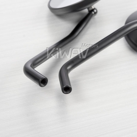 Eclipse black mirrors compatible with Harley Davidson
