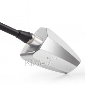 Hawk silver fairing mount mirrors for sportsbike
