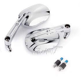 Stark chrome mirrors compatible with BMW