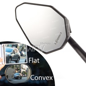 ViperII red mirrors compatible with Harley Davidson Street 500/750