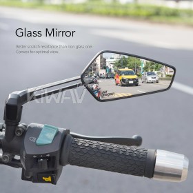 Blade black mirrors universal fit for Ebikes, bicycles A PAIR