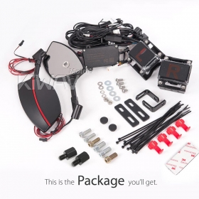 BSD system with Redline mirrors compatible with most BMW