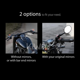 バイク用死角検知システム(BSD)　LED指示器のみ　5/16"　ハーレーに適用