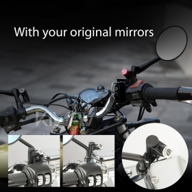 バイク用死角検知システム(BSD)　LED指示器のみ　5/16"　ハーレーに適用