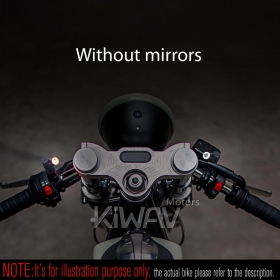 バイク用死角検知システム(BSD)　LED指示器のみ　ハーレーストリート500/750に適用