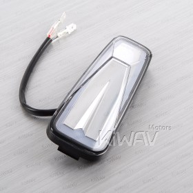 LEDフェアリングライト　クロム　Kymco Downtown 350i 250iに適用