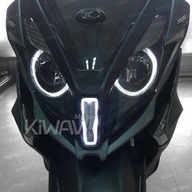 LEDフェアリングライト　クロム　Kymco Downtown 350i 250iに適用