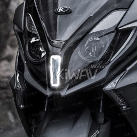 LEDフェアリングライト　クロム　Kymco Downtown 350i 250iに適用