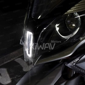LEDフェアリングライト　灰　Kymco Downtown 350i 250iに適用