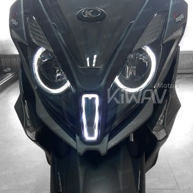 LEDフェアリングライト　灰　Kymco Downtown 350i 250iに適用