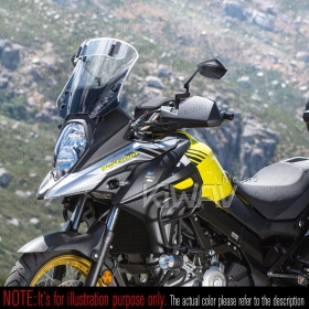 バイクミラー　パームII　黒　M10 5/16"　バイク　ハーレーに汎用