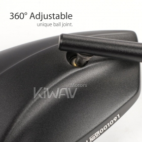 PalmII black mirrors compatible with BMW