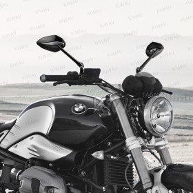 バイクミラー　ヴェノム　黒　M10 1.5ピッチ　BMWに適用