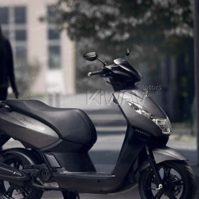 Venom black mirrors for 8mm scooters and motorcycles