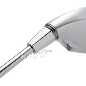 Fist sandblasting chrome LED mirrors compatible with BMW with auxiliary LED running light