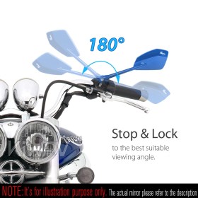 CleaverII blue compatible with Harley and 10mm motorcycles