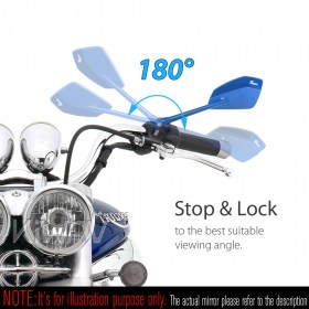CleaverII blue for 8mm scooters and motorcycles