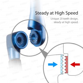 CleaverII blue for 8mm scooters and motorcycles
