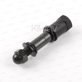 Black mirror adapter compatible with Harley Davidson to use 10MM motorcycle mirror