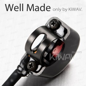 motorcycle black light switch of light 12V DC on 7/8 Inch handlebar
