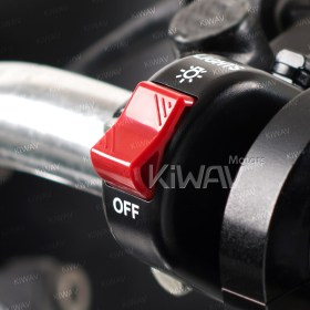 motorcycle black light switch of light 12V DC on 7/8 Inch handlebar