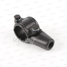 Mirror mount clamp on type 10mm black