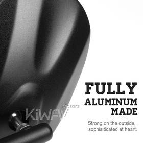 Stark black bar end mirrors for Royal Enfield Interceptor 650