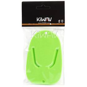 Green motorcycle kickstand pad support puck