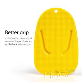 Yellow Motorcycle Kickstand Pad Support Puck