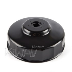 Oil filter cap wrench with 100mm x 15 flutes