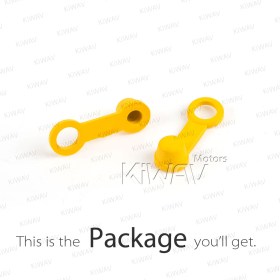 brake caliper bleeder rubber cap yellow
