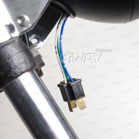 Headlight H4 conversion male adapter plug
