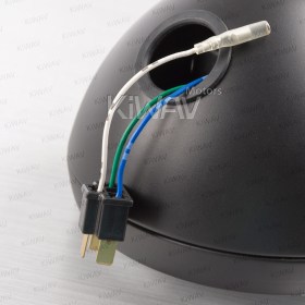 Headlight H4 conversion male adapter plug